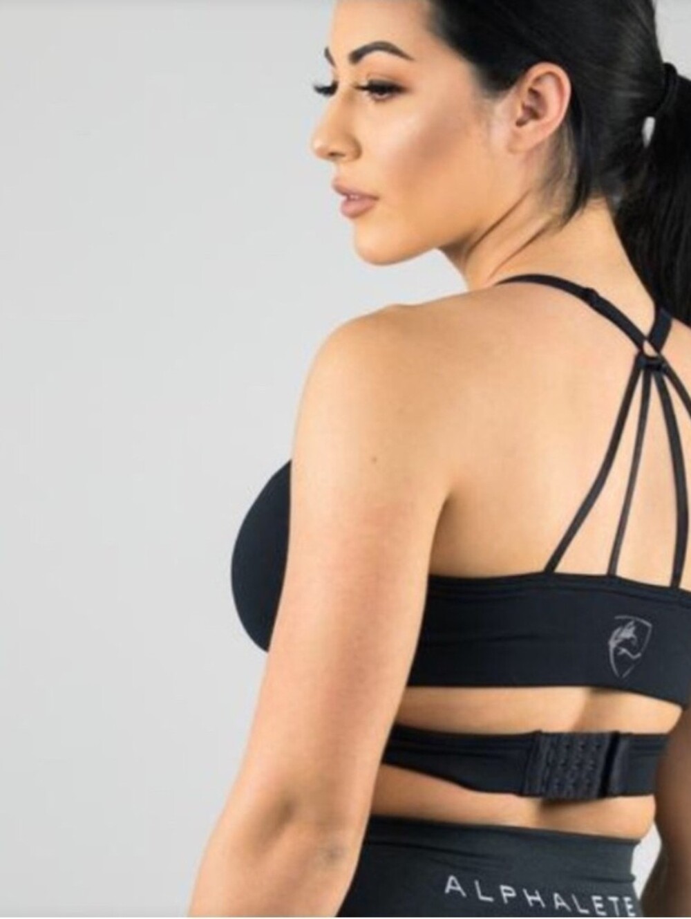 Alphalete Wrap Sports Bra Lot of 3 Strappy Back Medium Impact - Picture 3 of 11